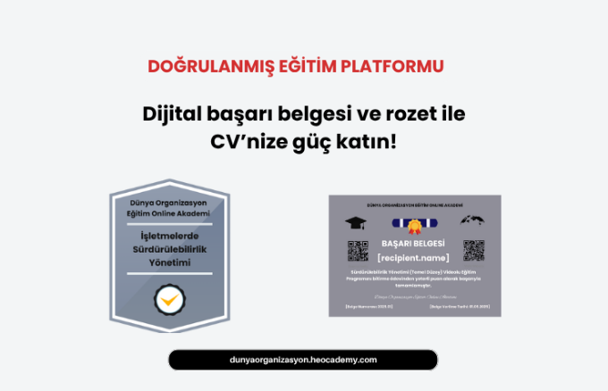 DOĞRULANMIŞ EĞİTİM PLATFORMU